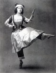 Tamara Karsavina en el ballet 